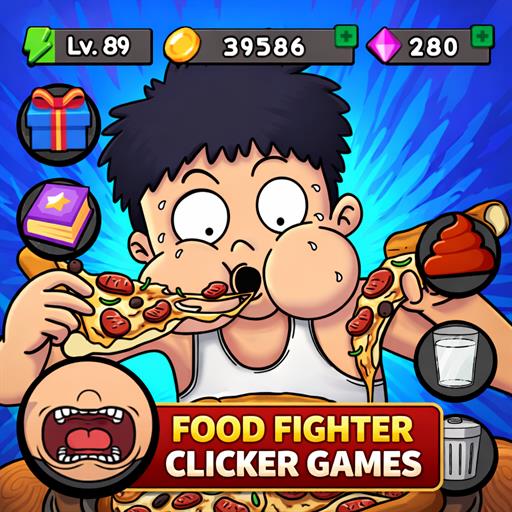 Food Fighter Clicker Games oyun kapağı